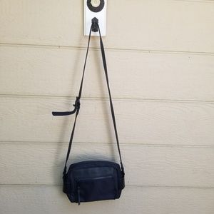 French Connection Black Crossbody/black hardware